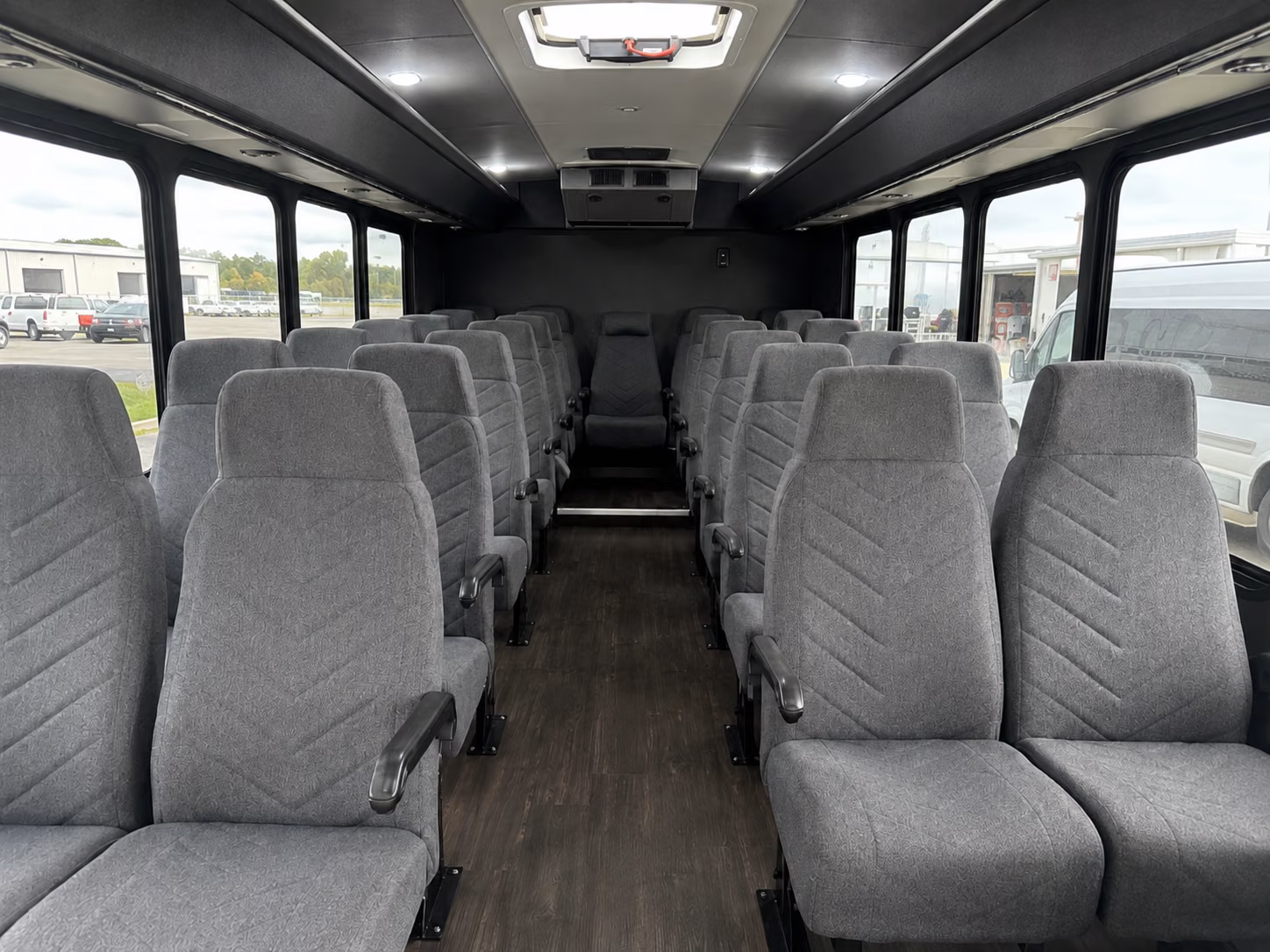 20 passenger minibus inside