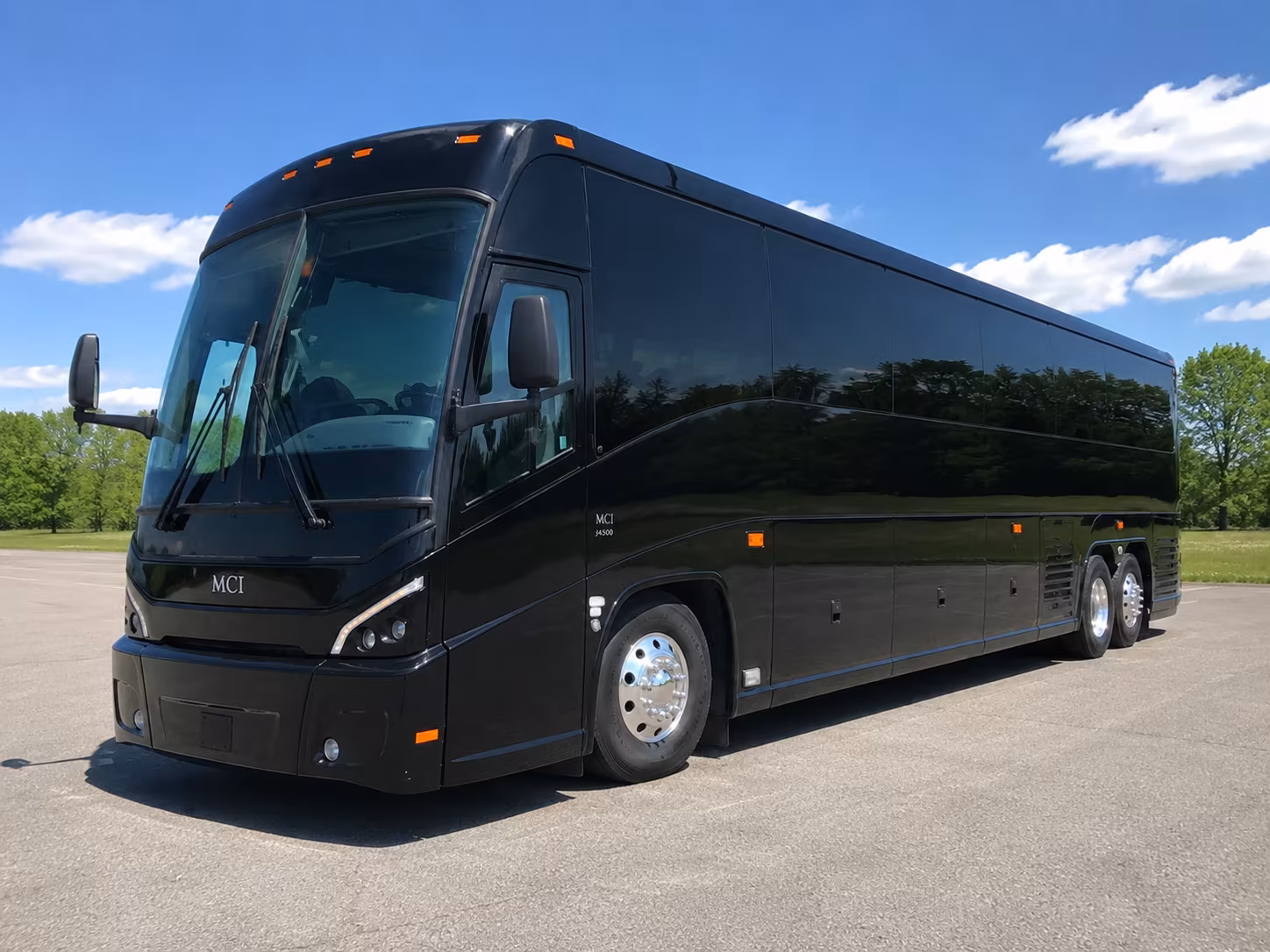 charter buses for mountain home air force base personnel
