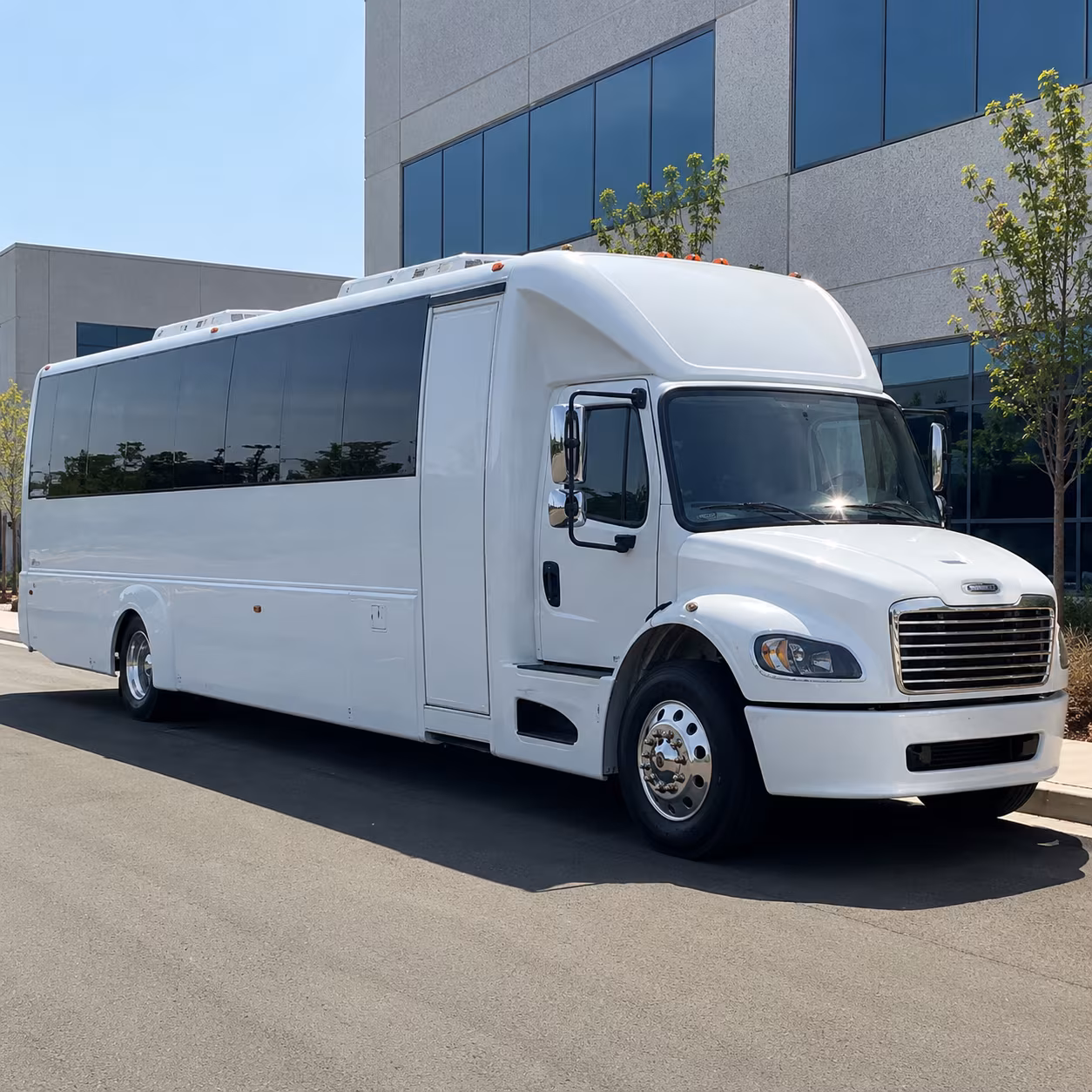 meridian 25 passenger party bus