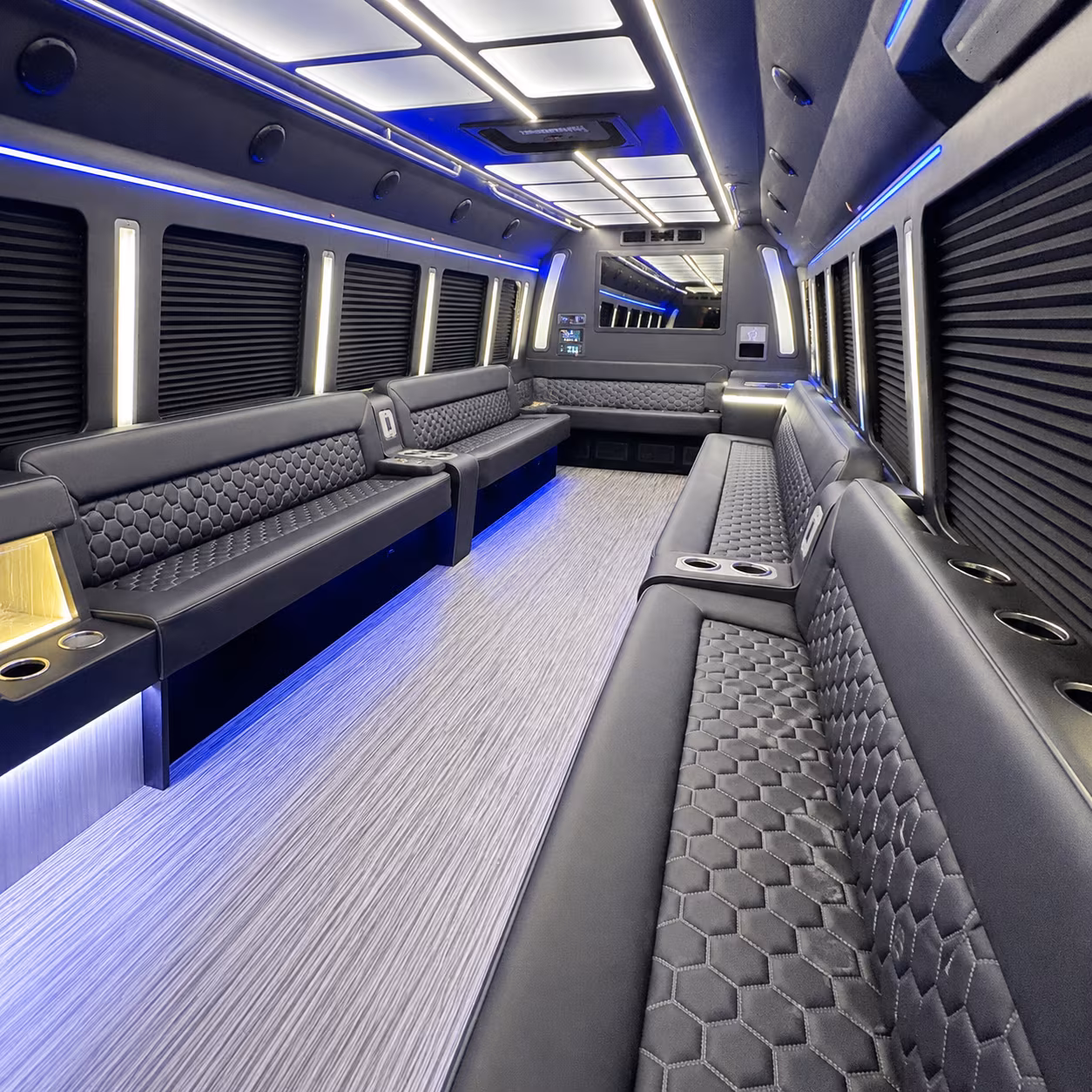 meridian corporate party bus rental