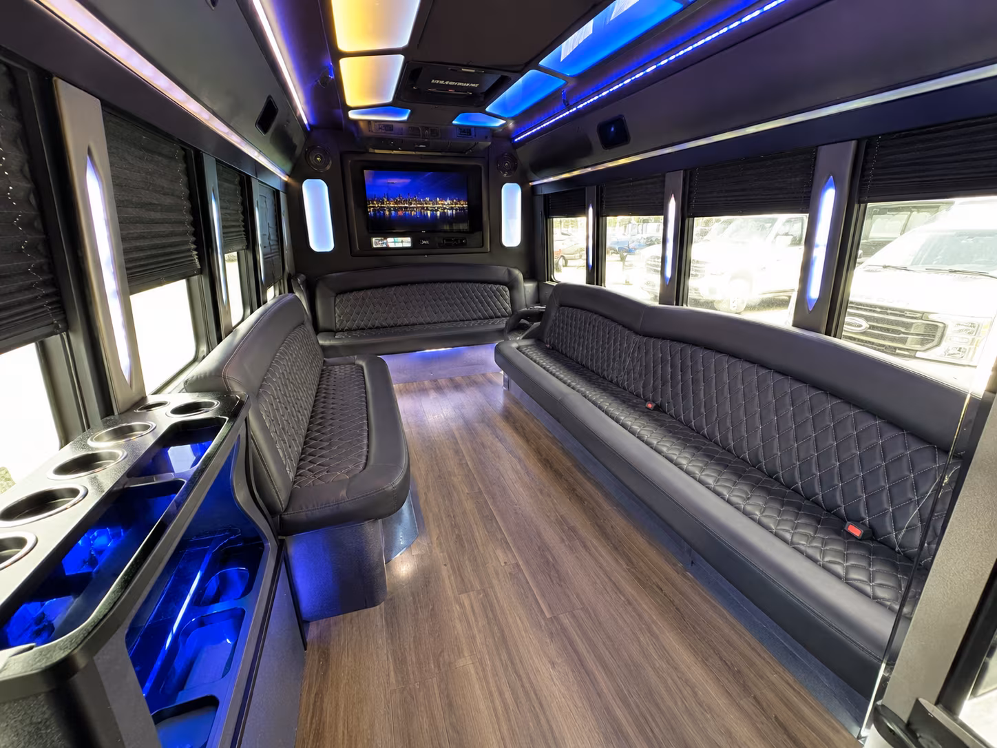 meridian new years eve party bus rental
