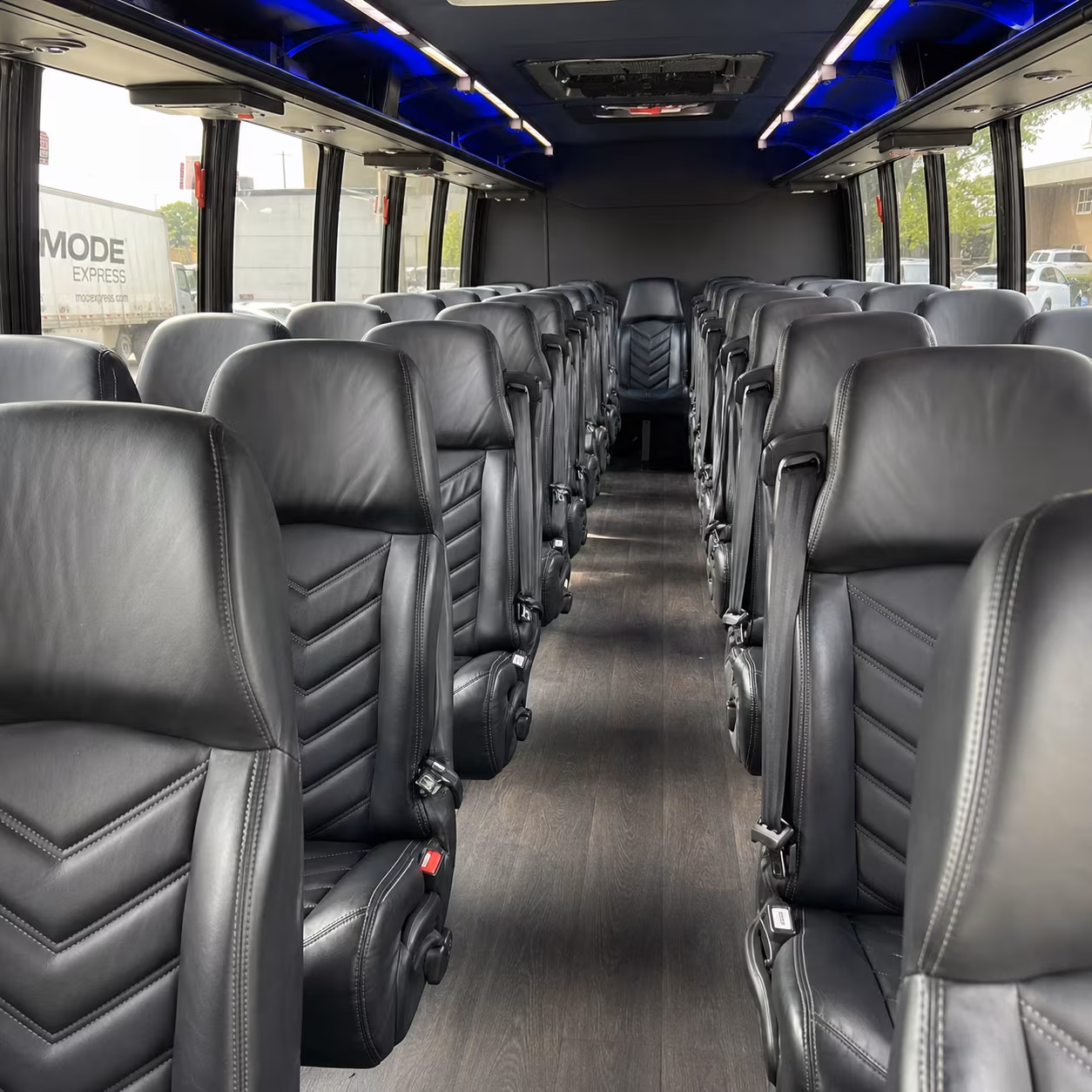 meridian prom transportation onboard seating