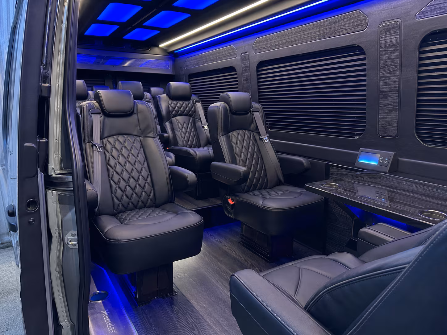 sprinter van transportation for groups and events across meridian