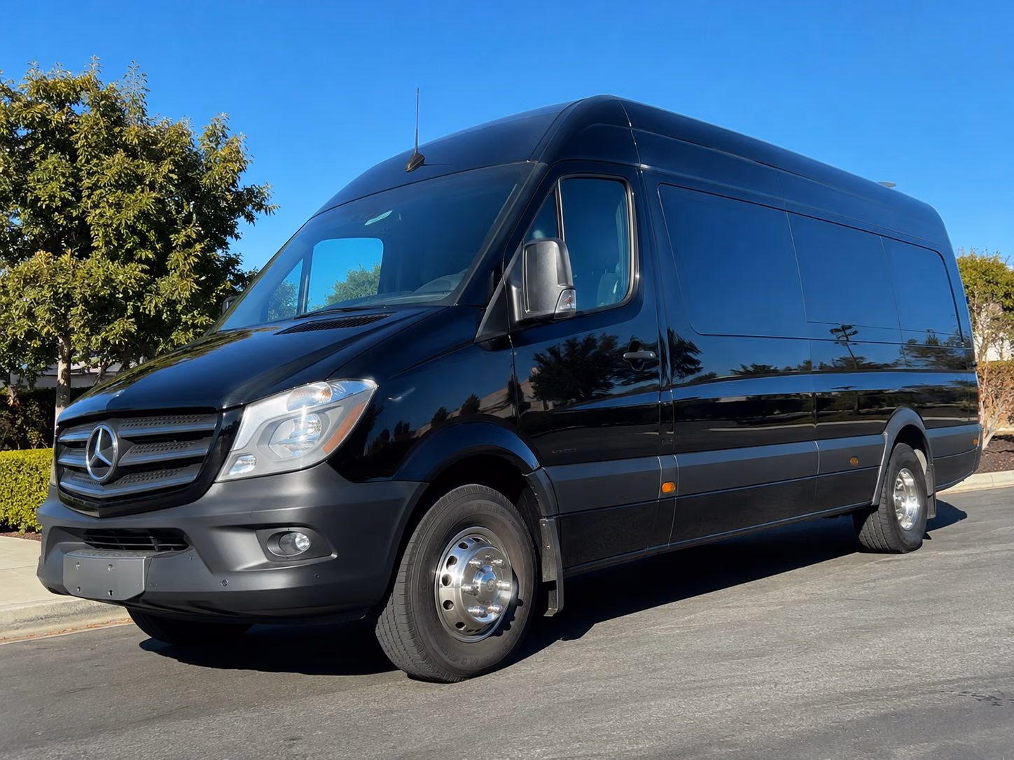 sprinter van with driver